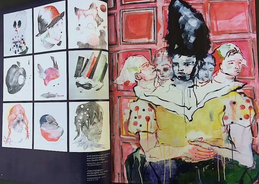 Claudia Rößger in art - The Art Magazine, 08.2017, p. 24-27

