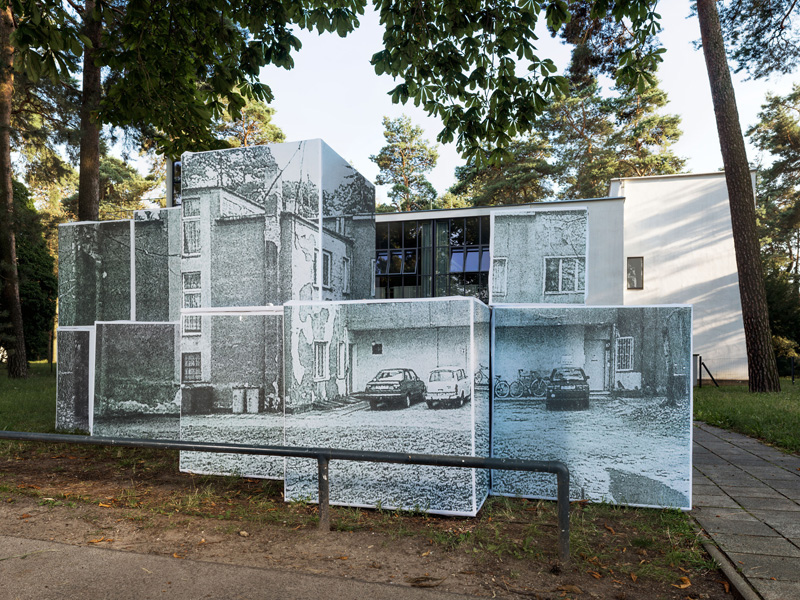 Georg Brückmann: 2017 Bauhaus Dessau 10, Haus Muche 01, Fine Art Print, 52 x 76 cm, Ed. 5 und 105 x 140 cm, Ed. 3

