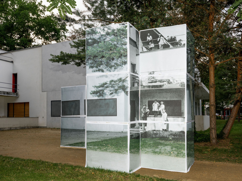 Georg Brückmann: 2017 Bauhaus Dessau 03, Haus Moholy Nagy 01, Fine Art Print, 52 x 76 cm, Ed. 5 und 105 x 140 cm, Ed. 3

