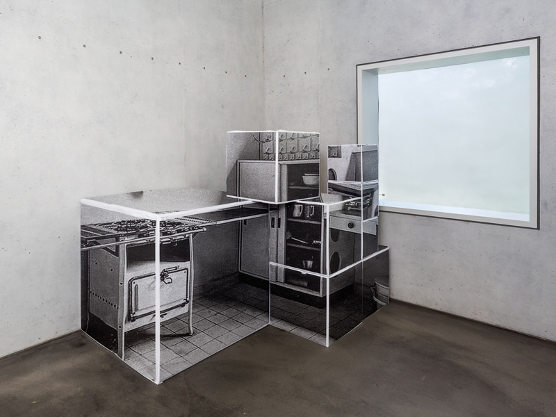 Georg Brückmann: 2017 Bauhaus Dessau 16, Küche Haus Gropius, Fine Art Print, 52 x 76 cm, Ed. 5 und 105 x 140 cm, Ed. 3

