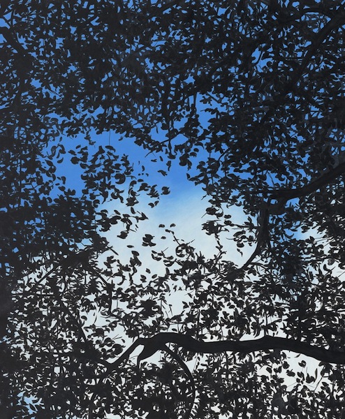 Rebecca Partridge: Day Trees, 2014, watercolor on paper, 166 x 140 cm, gerahmt
/RPA09.5

