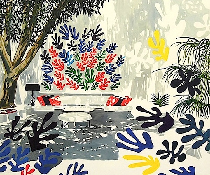 Eamon O´Kane: Matisse Remix, 2011
Öl auf Leinwand, 100 x 120 cm

