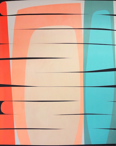 Sebastian Menzke: behind, 2019, oil on canvas, 190 x 150 cm

