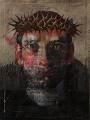 Rayk Goetze: Erlöser, 2014, Öl und Acryl auf Leinwand, 50 x 37,5 cm

