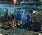 Sebastian Hosu: playground series, 2015, oil on canvas, 160 x 190 cm

