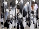 Rayk Goetze: Horde [Studie], 2020, Öl und Acryl auf Leinwand, 150 x 200 cm

