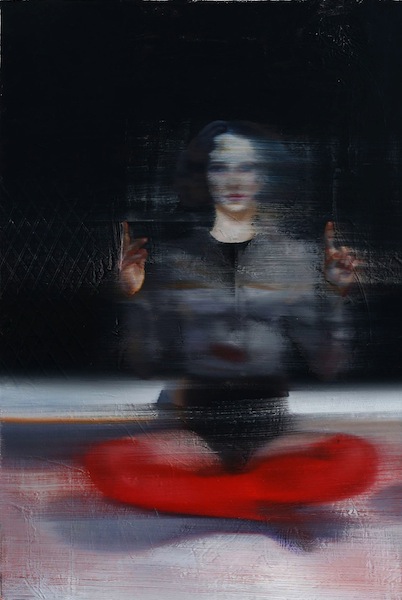 Rayk Goetze: Unverzart, 2021, oil and acrylic on canvas, 240 x 200 cm 

