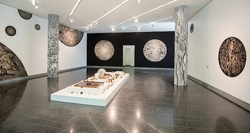 Fabian Lehnert: Mola Mola, 2016, VGH Galerie Hannover, 23. Juniâ€”31. Oktober 2016
/Installation View 1 /Foto: Patrice Kunte

